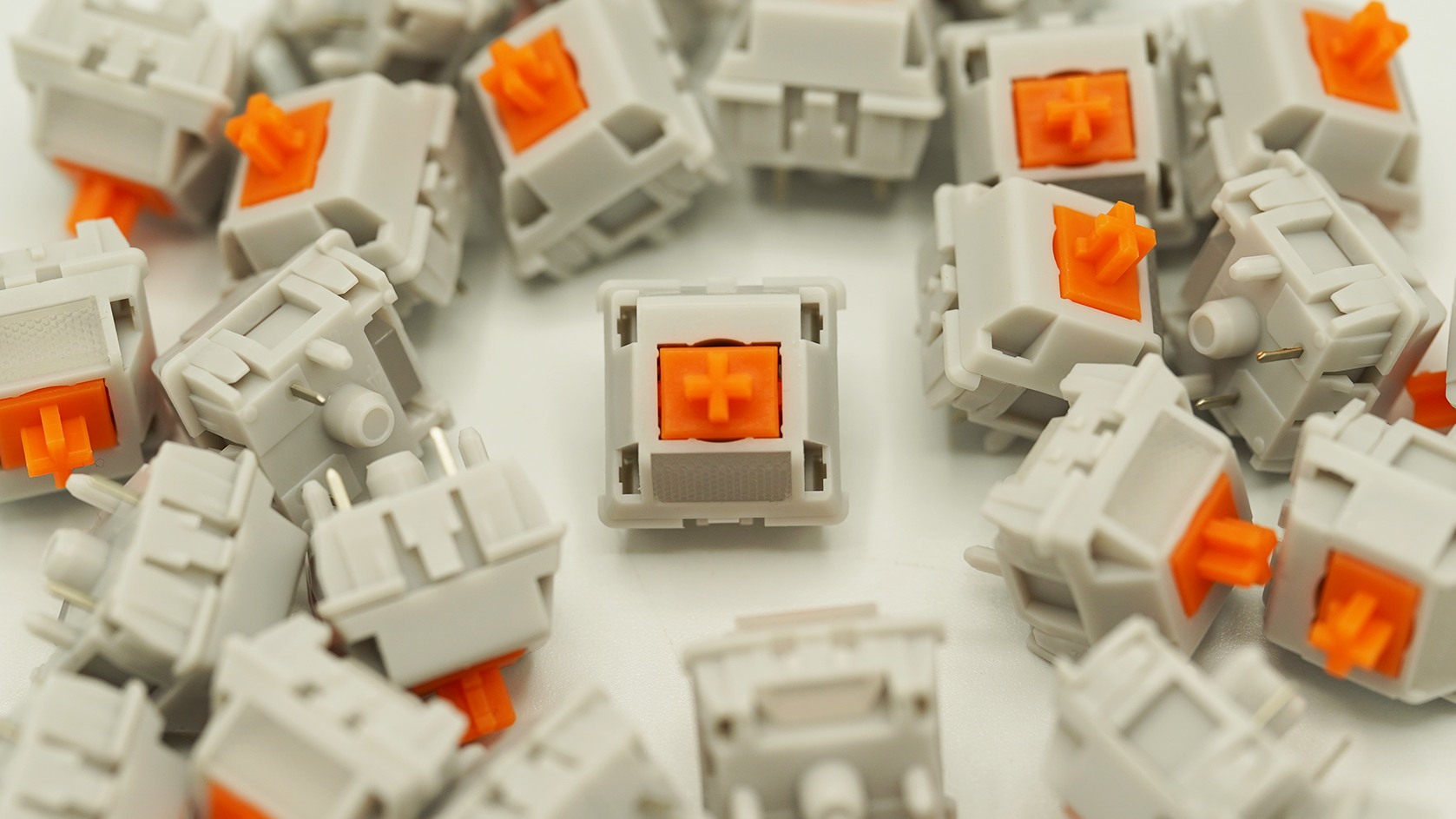 Haimu Industrial Orange V2 Tactile Switches (10PCS)