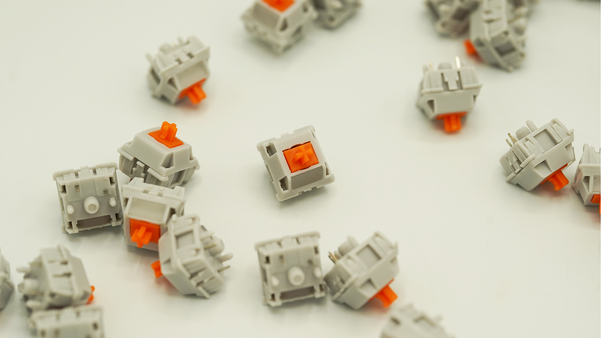 Haimu Industrial Orange V2 Tactile Switches (10PCS)