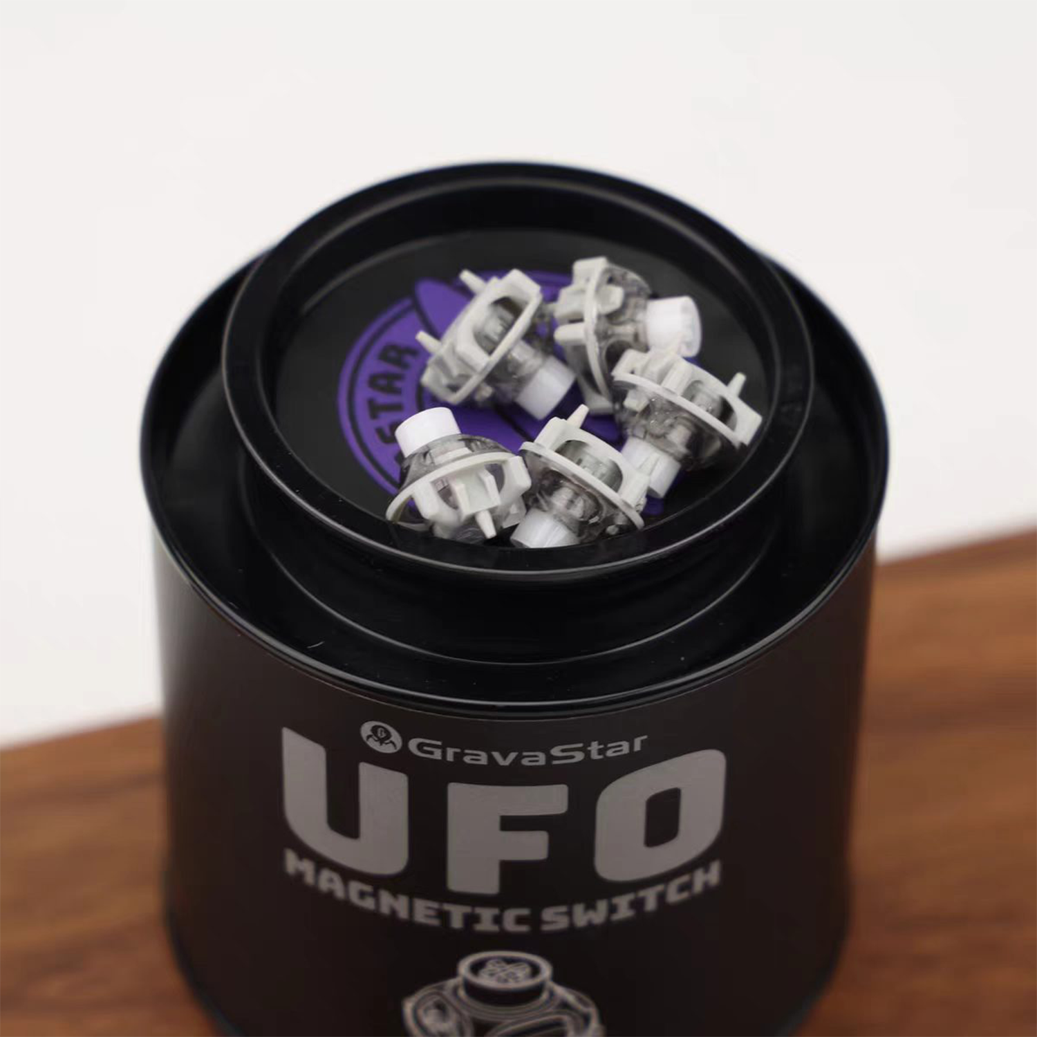 Gravastar Silver Mist UFO Magnetic Linear Switches (10PCS)