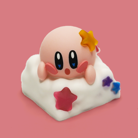 Chiikawa Kirby Cloud Artisan Keycaps