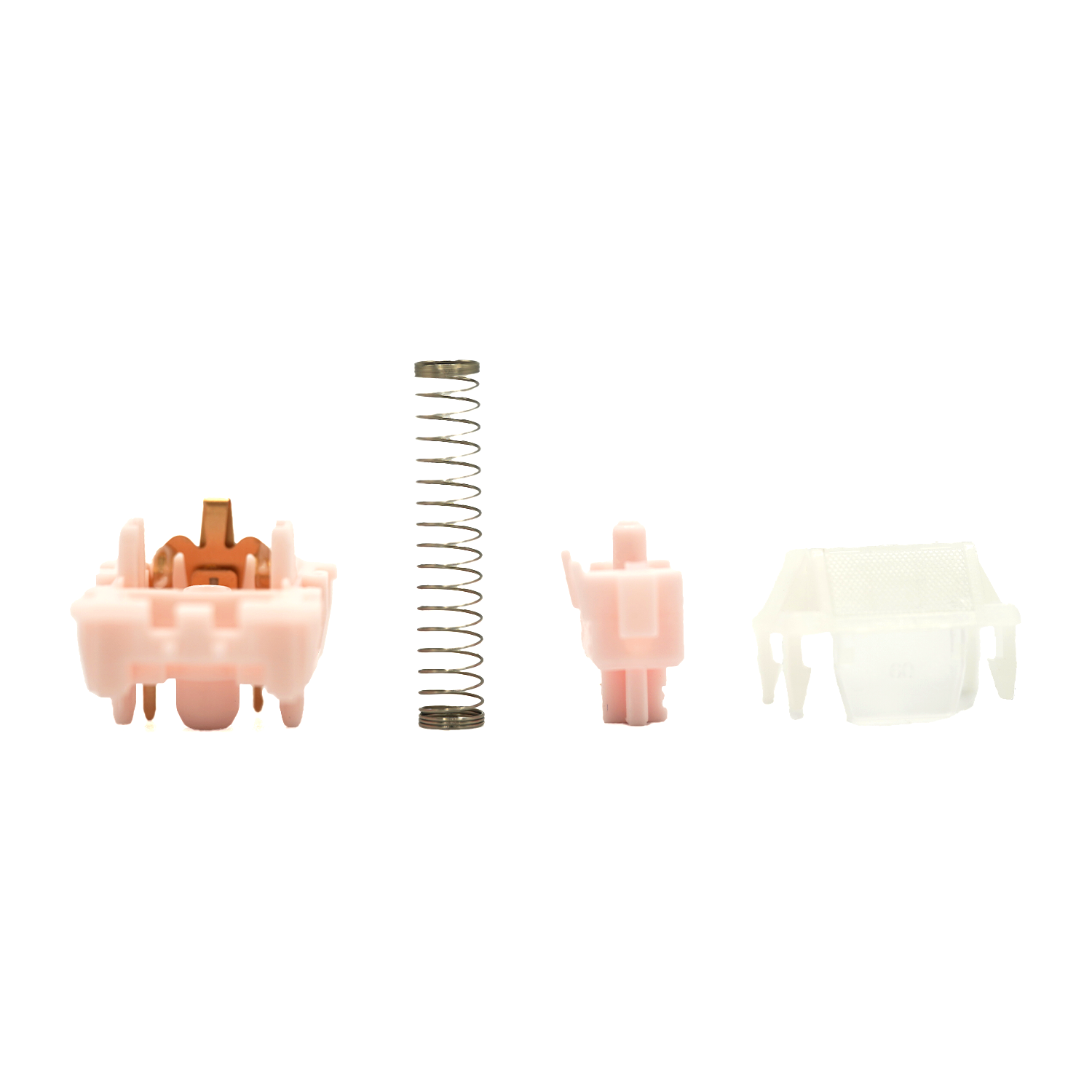 HMX Peach Pink Silent Linear Switches