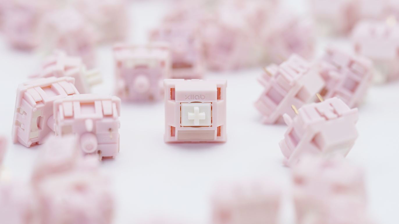 Keygeek Peachy Linear Switches (10PCS)