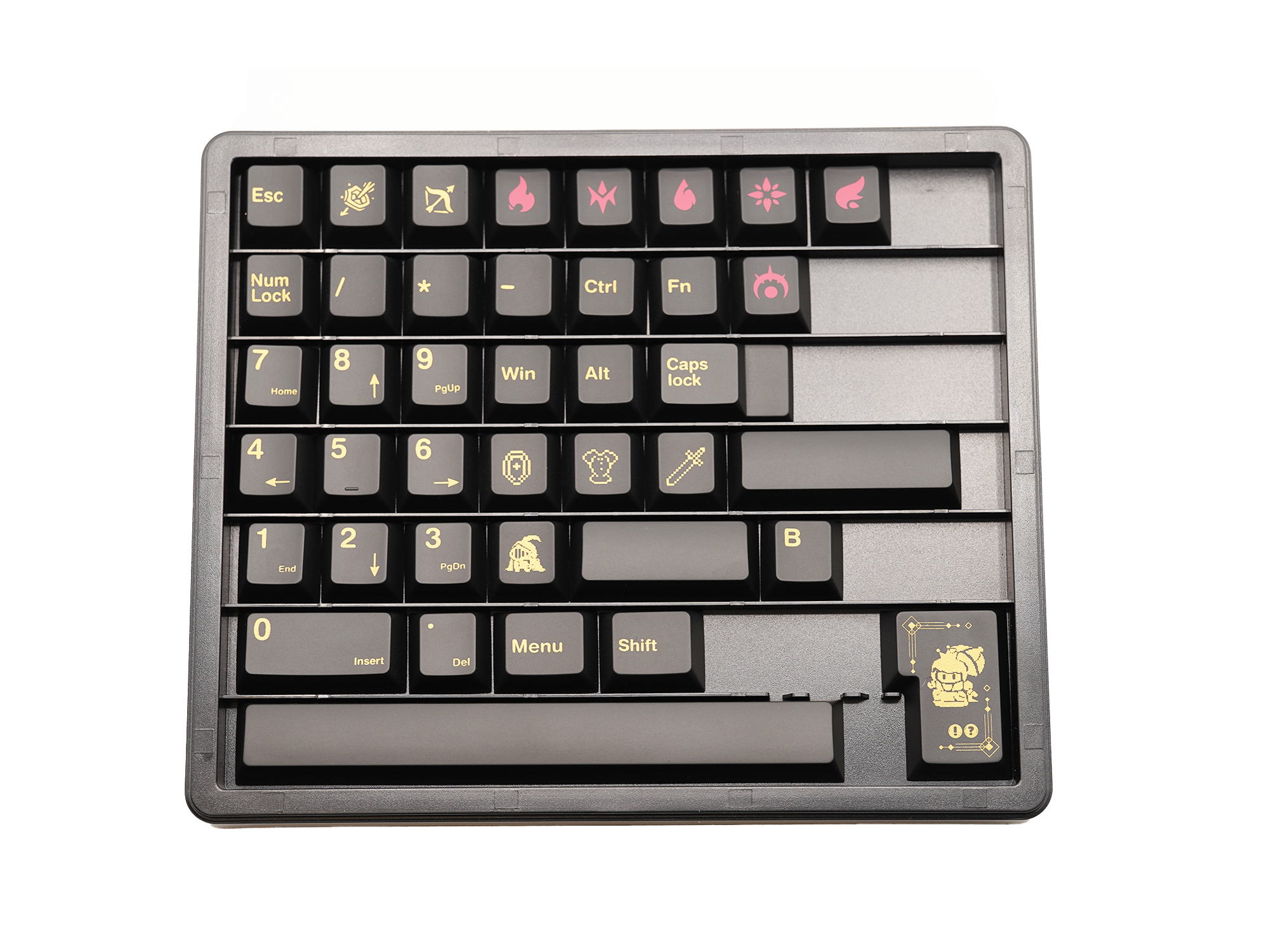 MZ Y3 Knight Keycap - Cherry Profile ABS All in One Set