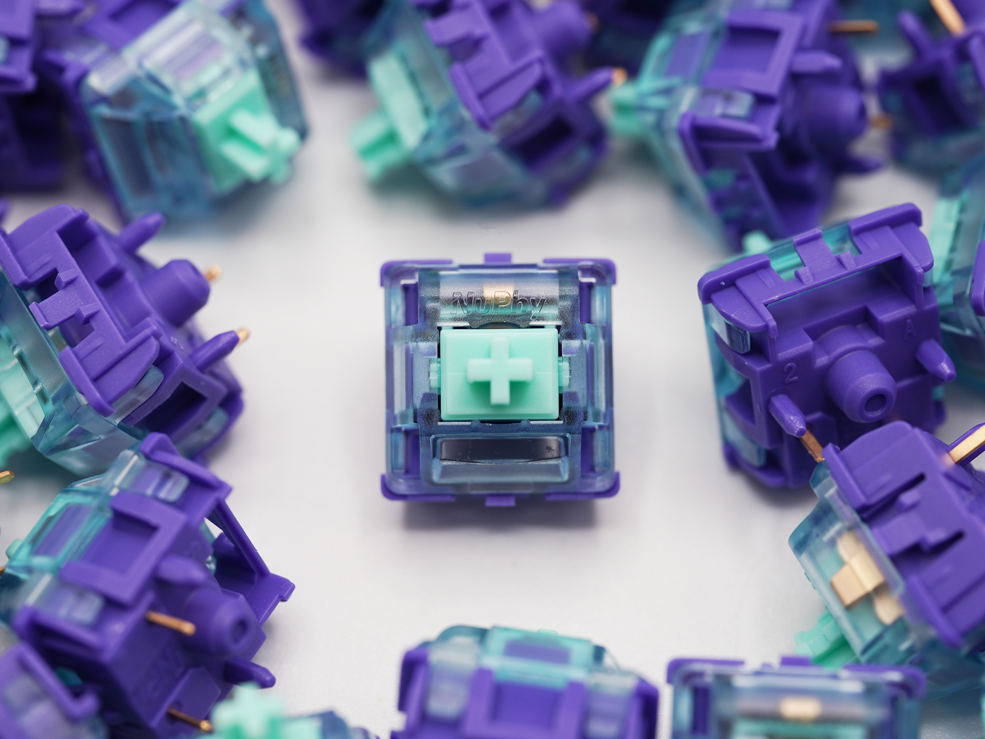 Gateron GoPolar Azure Dragon V4 Tactile Switches