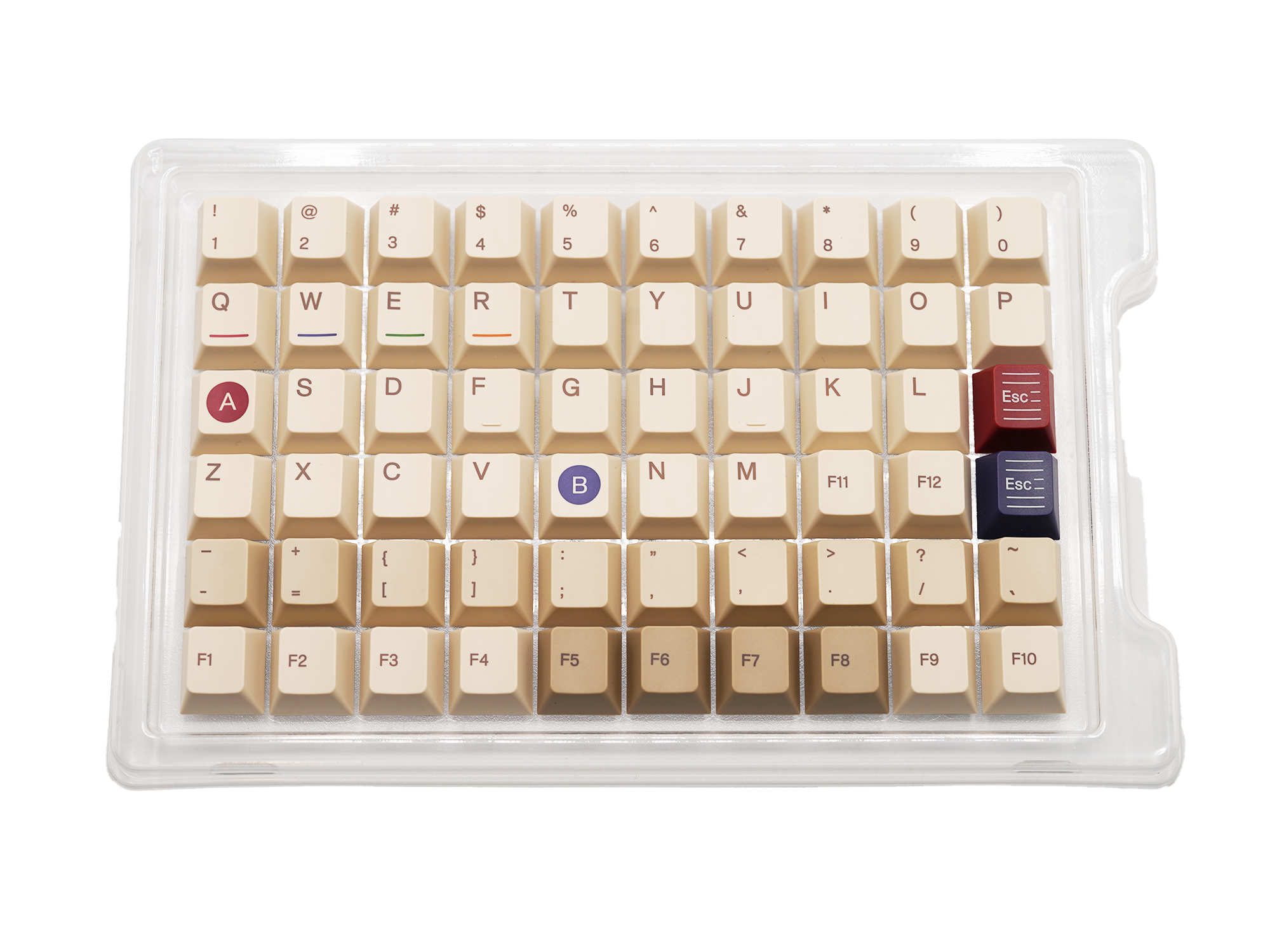80Retro Tutkeys Gameboy Keycaps – Cherry Profile All in One Set