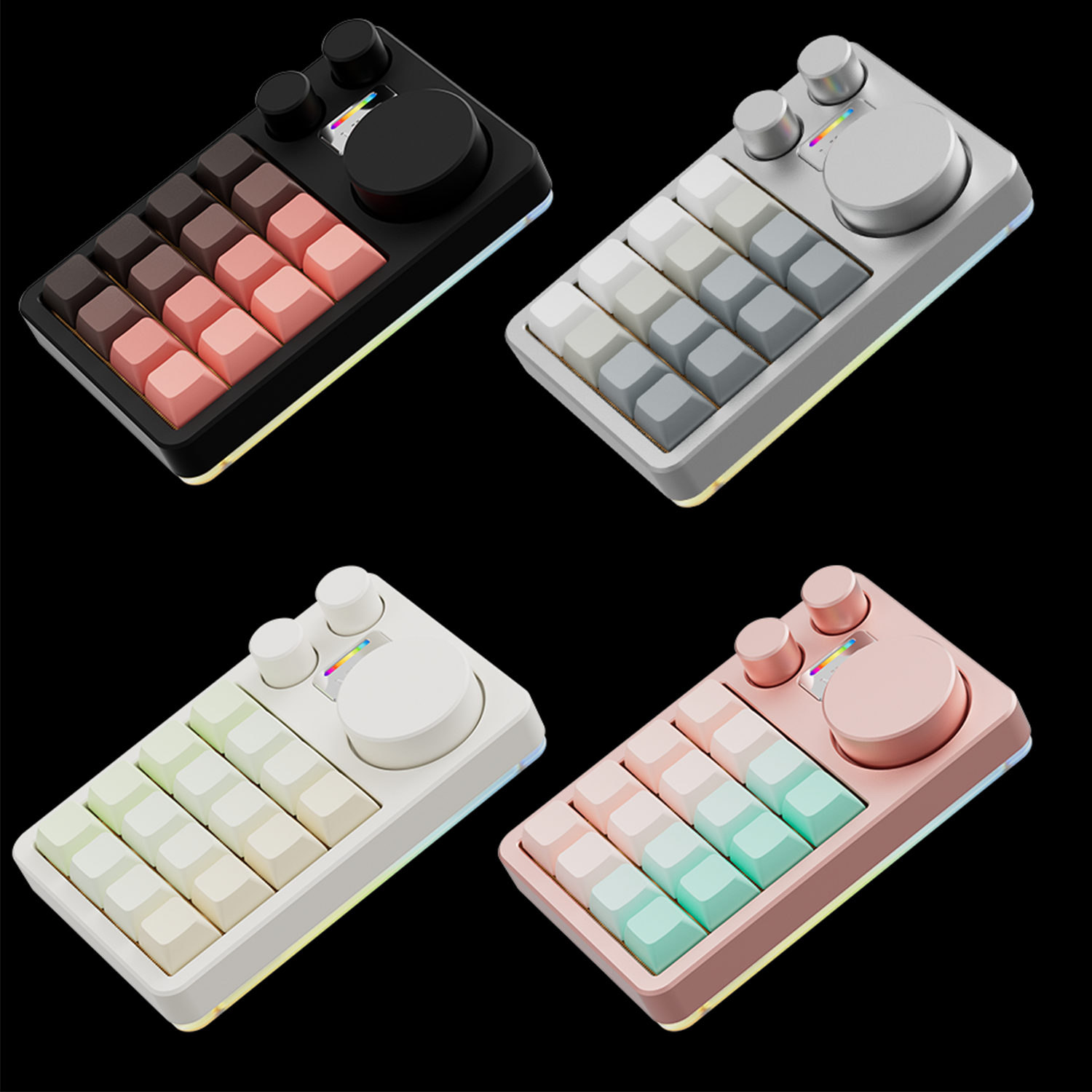 MMD KM16 Pro Wireless Aluminum Macropad | QMK/VIA Programmable Numpad