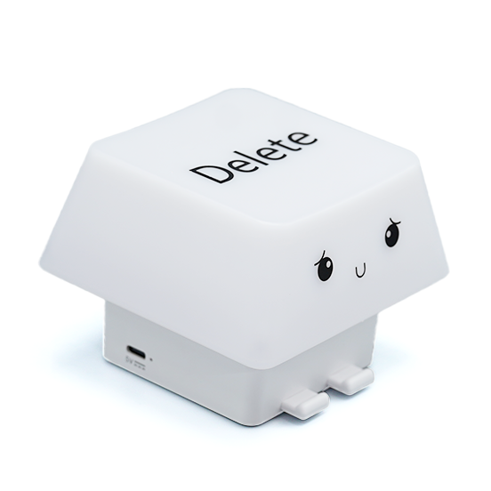 Delete Key Night Light & Phone Holder