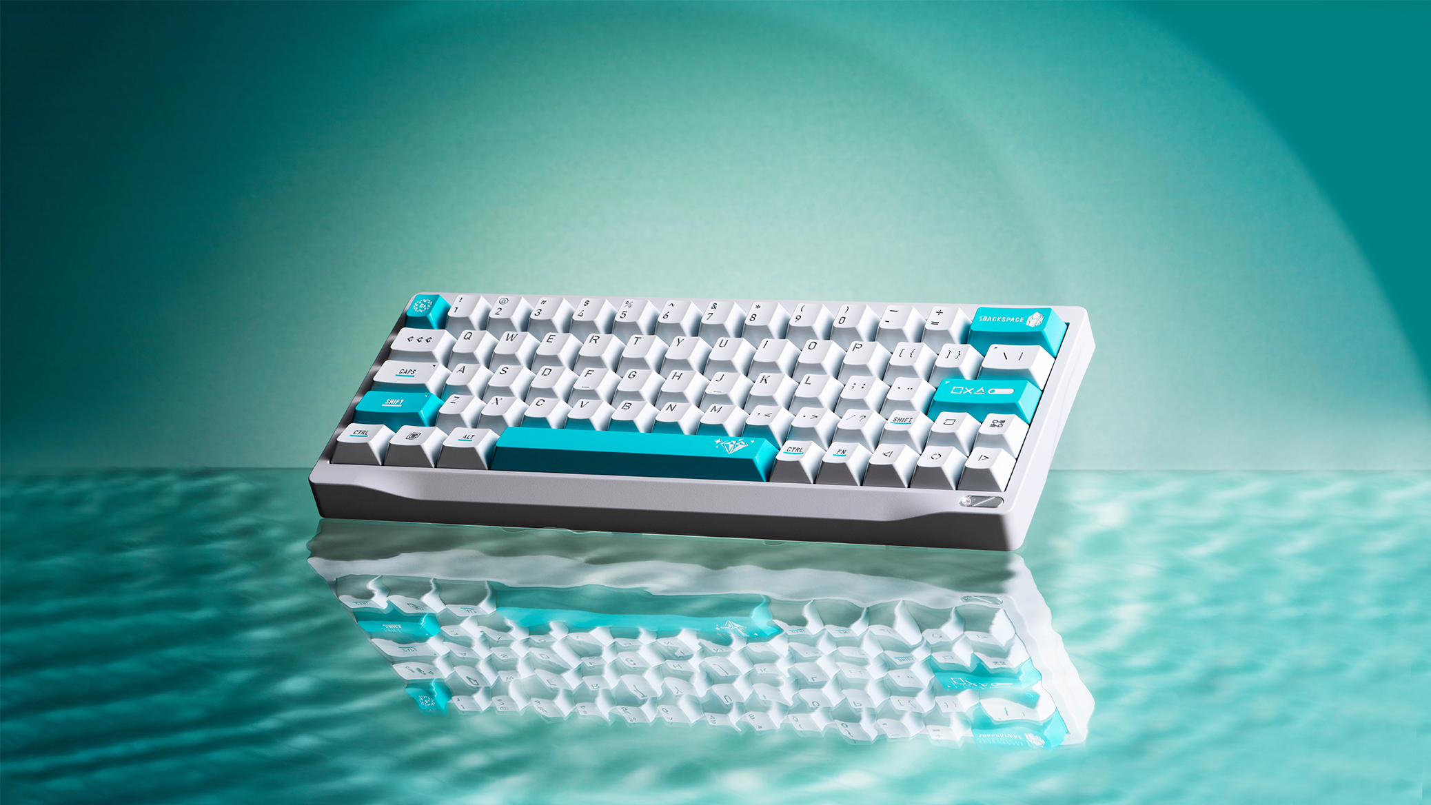 Wuque SF60 Metal Hall Effect Keyboard Kit, Black & White Available