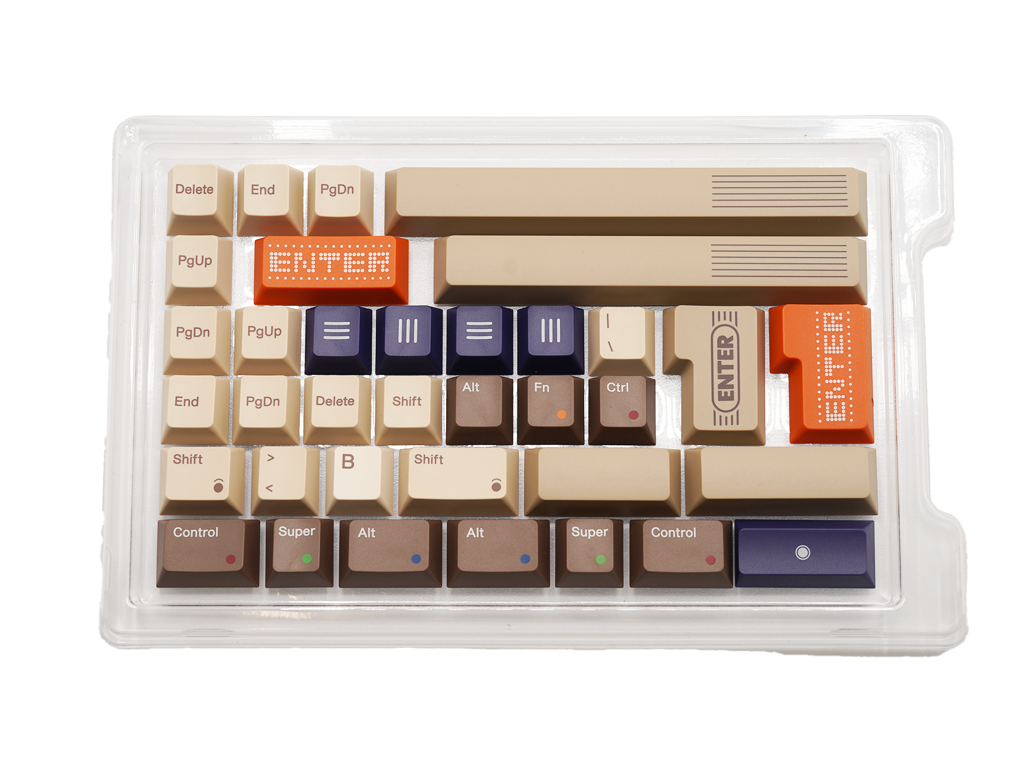 80Retro Tutkeys Gameboy Keycaps – Cherry Profile All in One Set