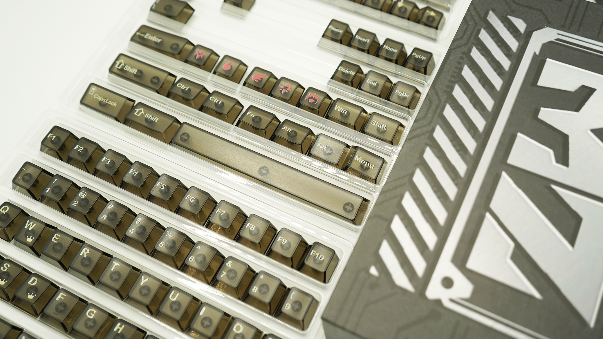 MZ Y3 Frosted Glow Keycaps