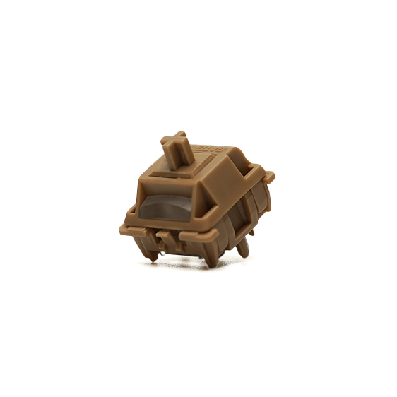 GATERON Full POM Smoothie Chocolate Tactile Switches (10PCS)