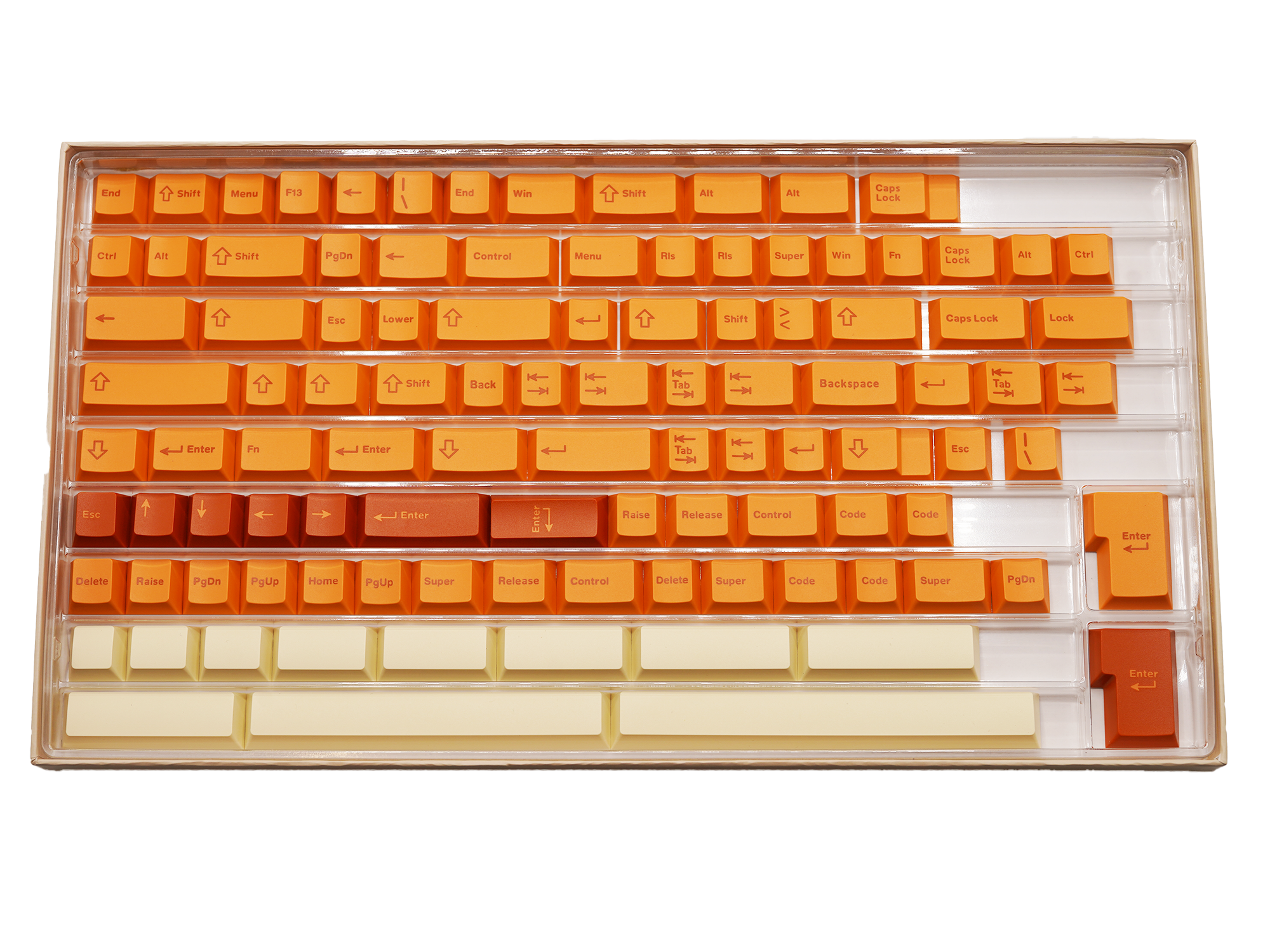 WS Sunset Bliss Keycap Doubleshot PBT Cherry Profile
