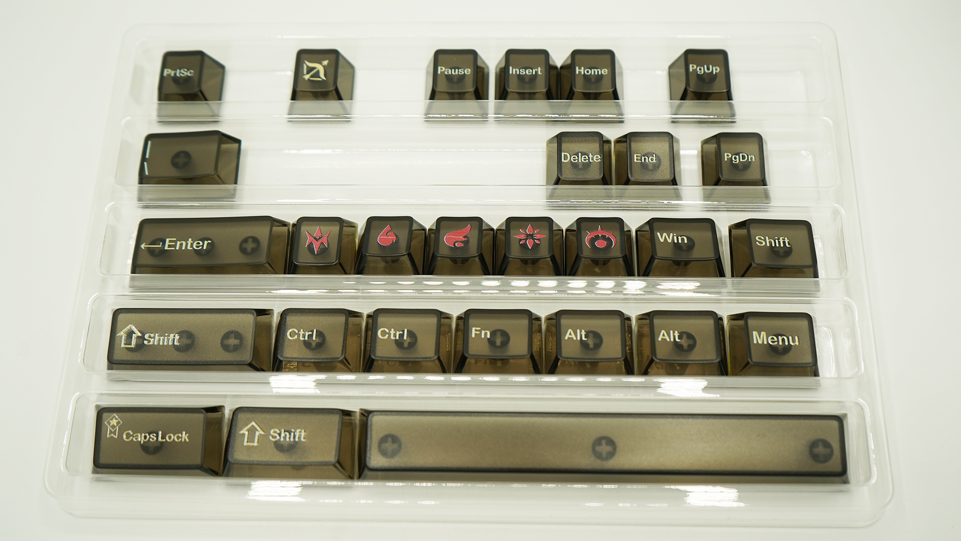 MZ Y3 Frosted Glow Keycaps