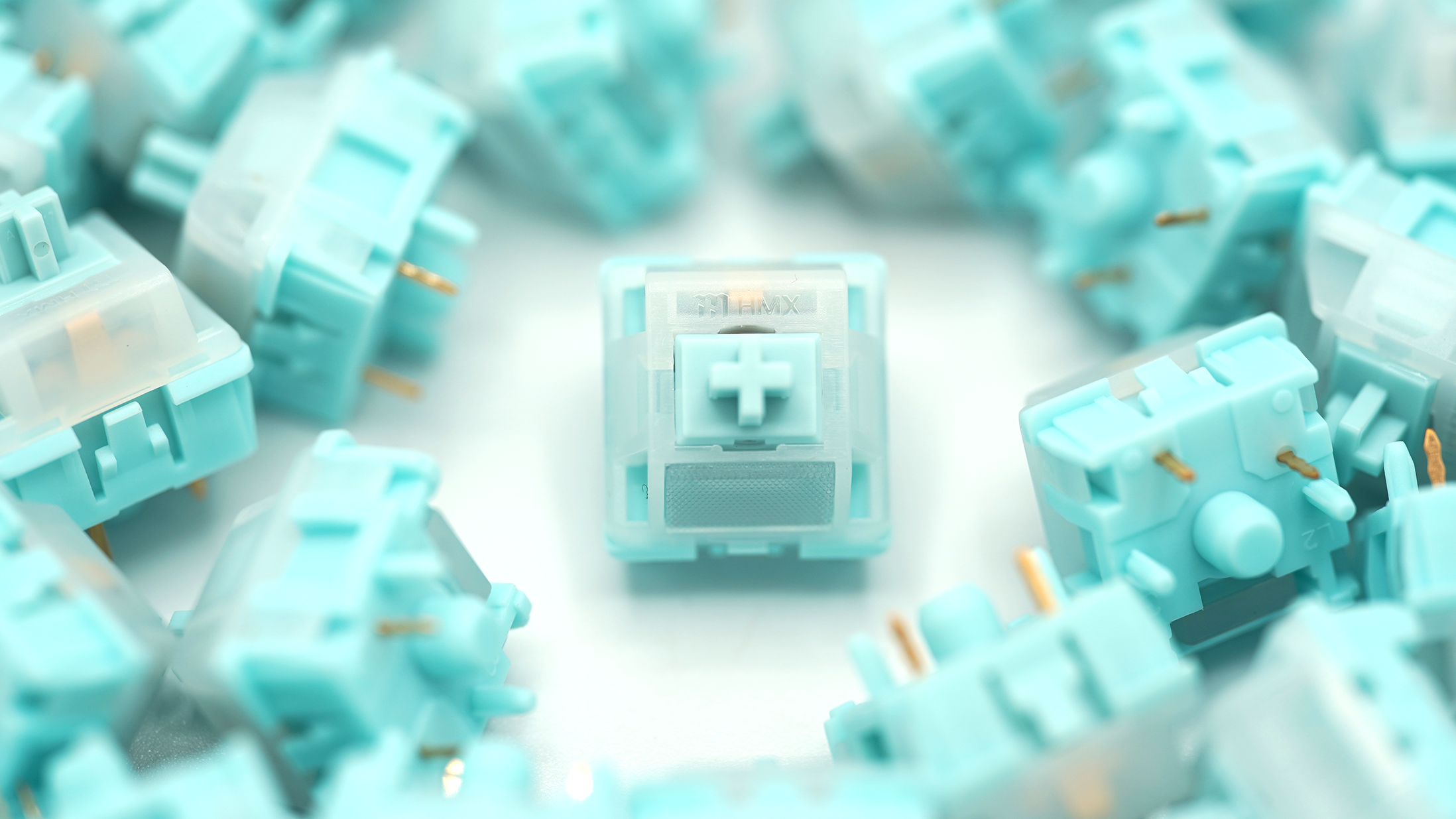 HMX Blue Star Silent Tactile Switches