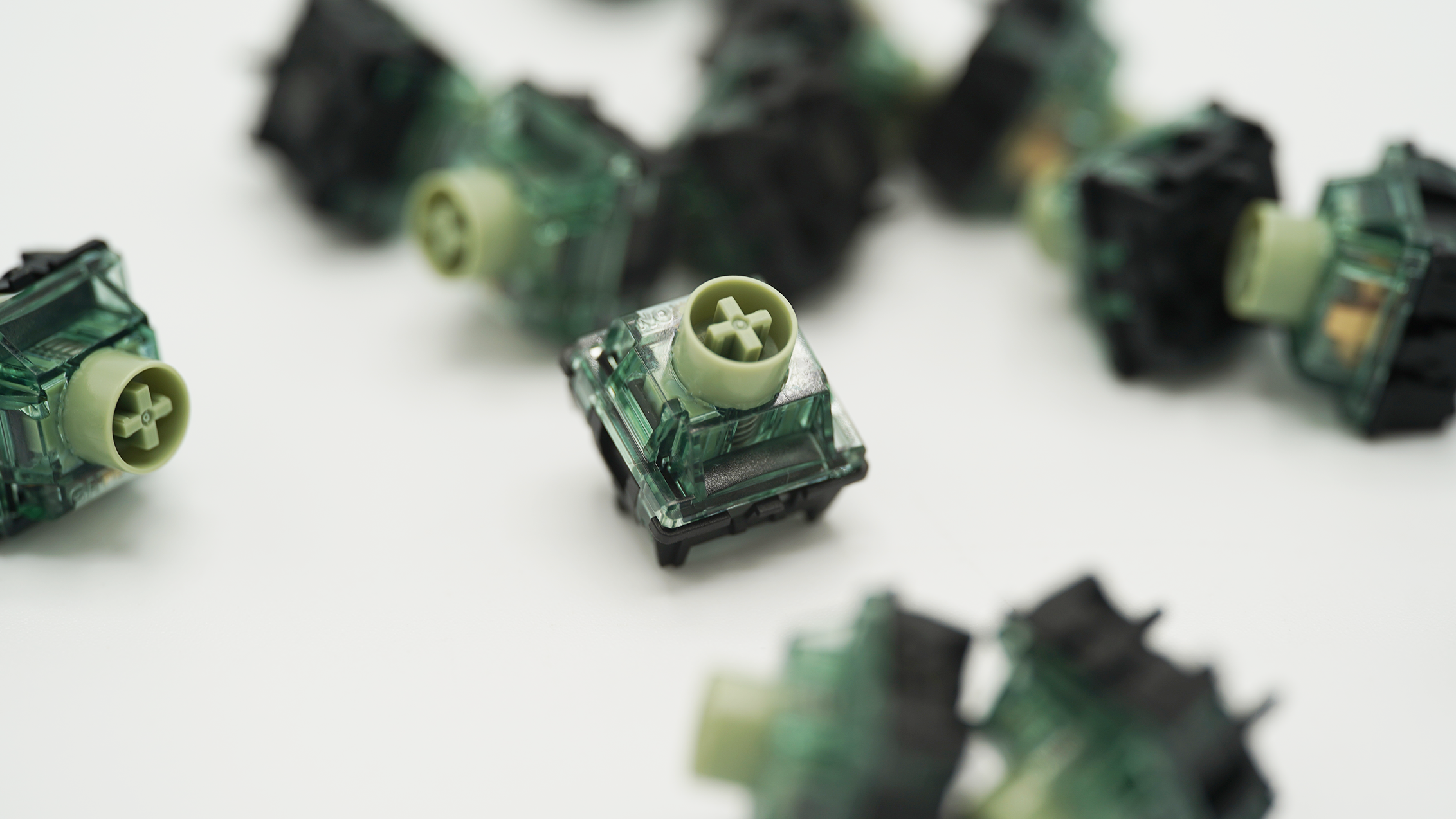 Gateron Magnetic Jade Emerald Heavy Tactile Switches