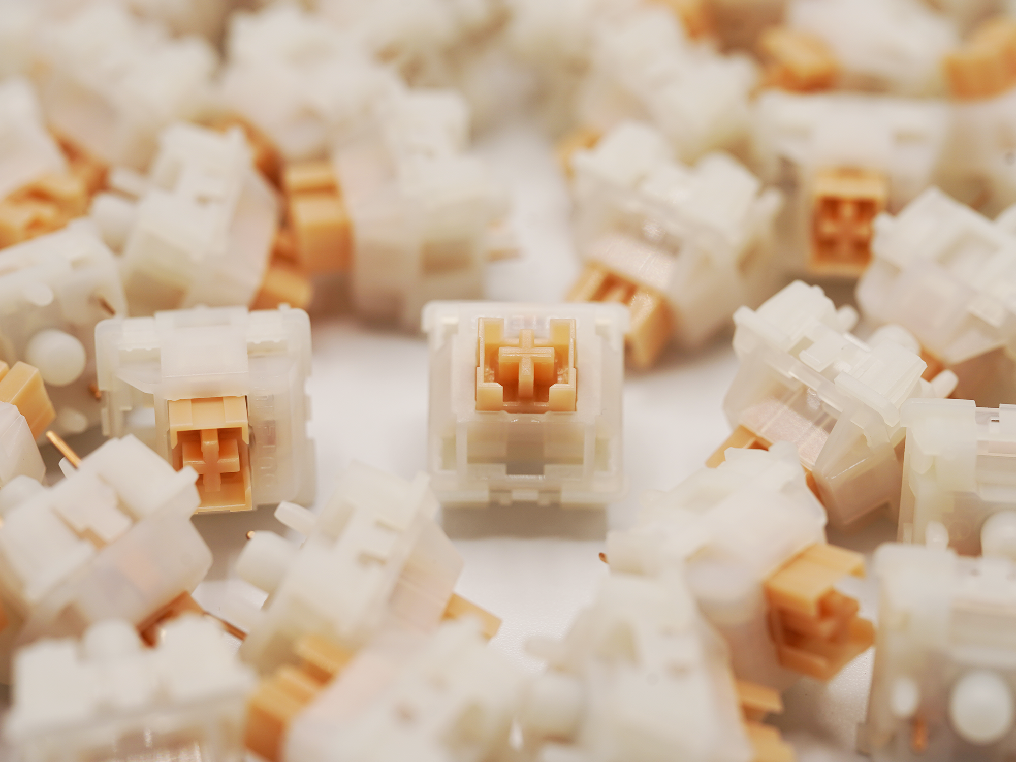 Outemu Yellow Jade Silent Tactile Switches