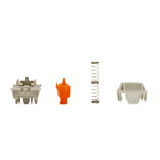 Haimu Industrial Orange V2 Tactile Switches (10PCS)
