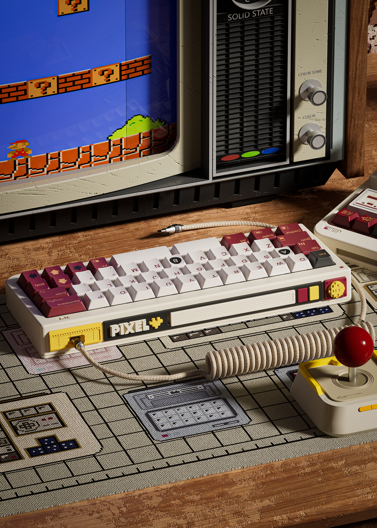 80Retros GB40 FC 1983 Mechanical Keyboard