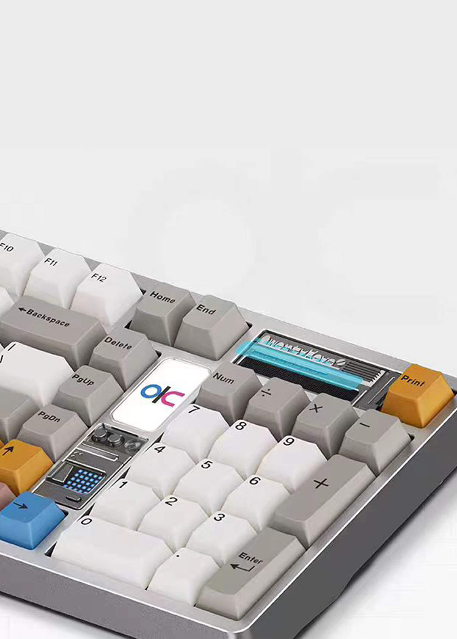 QK100 Mk2 Black Knight Custom Keyboard