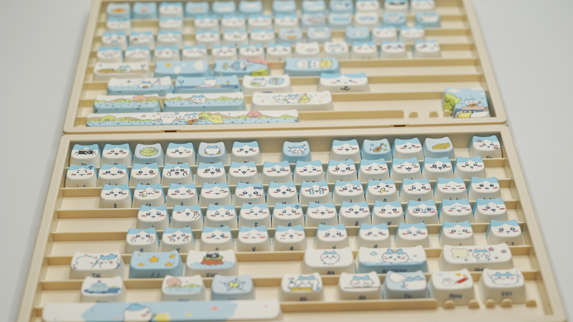 Xiaoba Chiikawa MOA Profile PBT Keycap Set