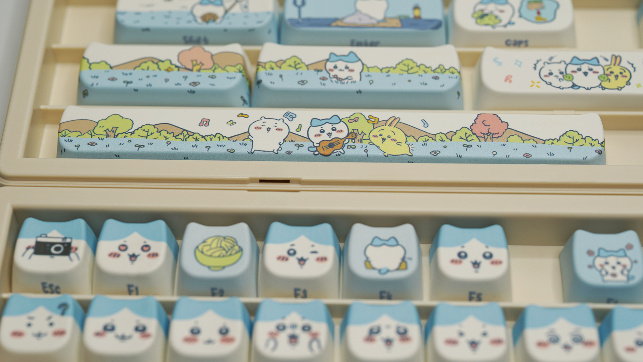 Xiaoba Chiikawa MOA Profile PBT Keycap Set