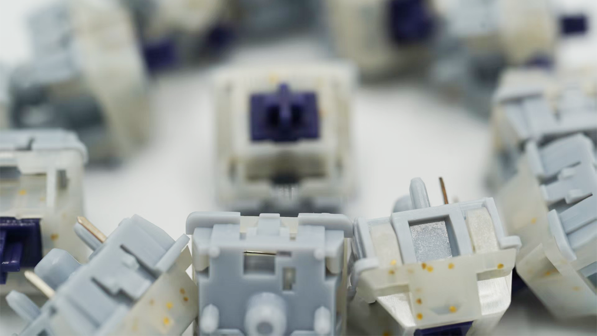 Invokeys Pea Flower Clicky Switches (10PCS)