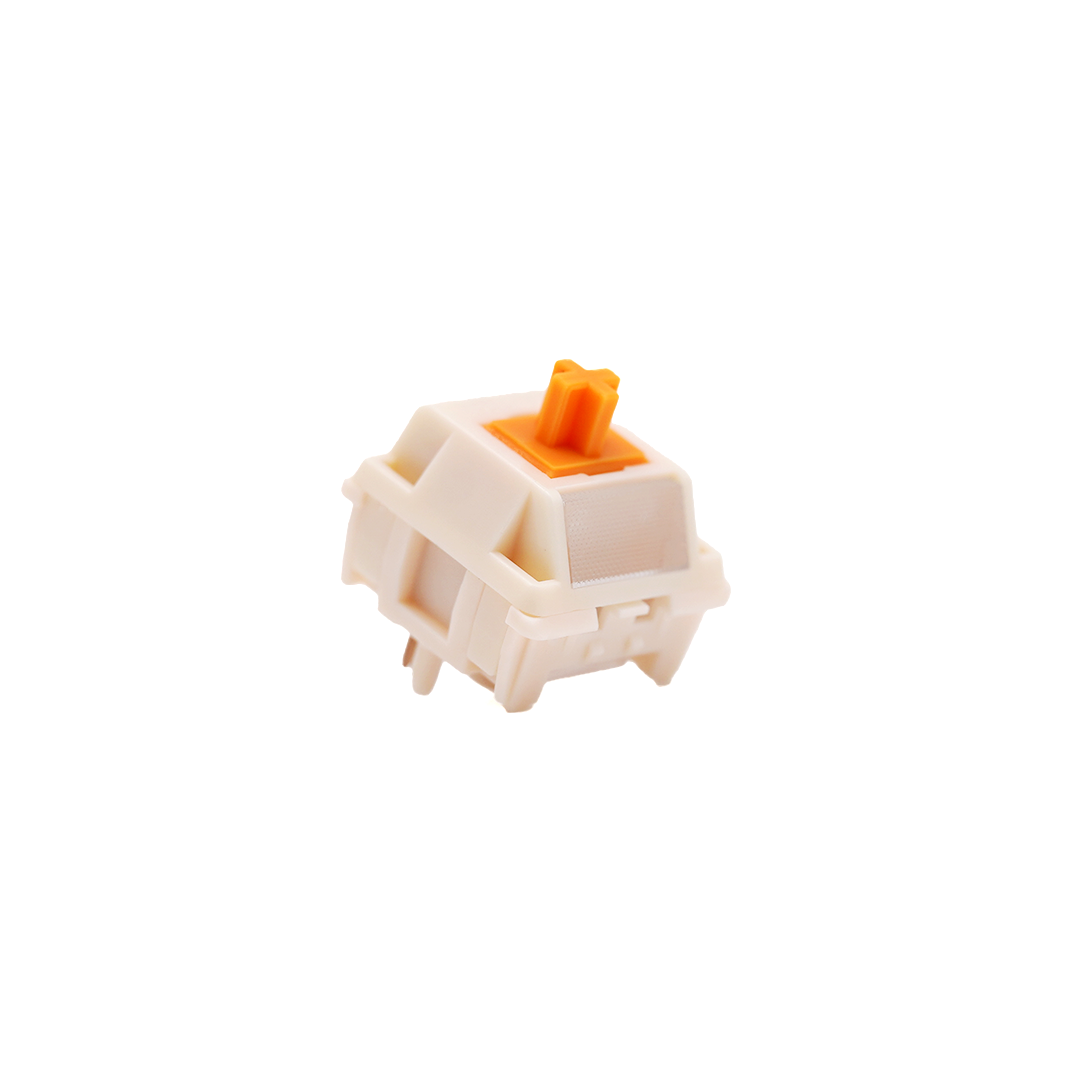 HMX Citrus Silver V2 Linear Switches (10PCS) – LumeKeebs