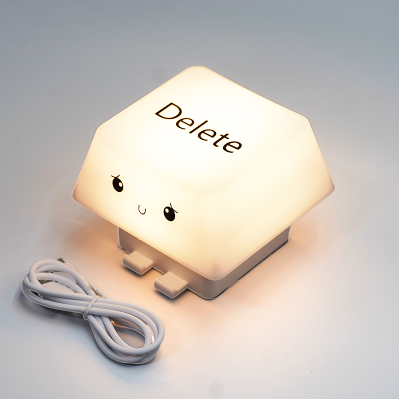 Delete Key Night Light & Phone Holder