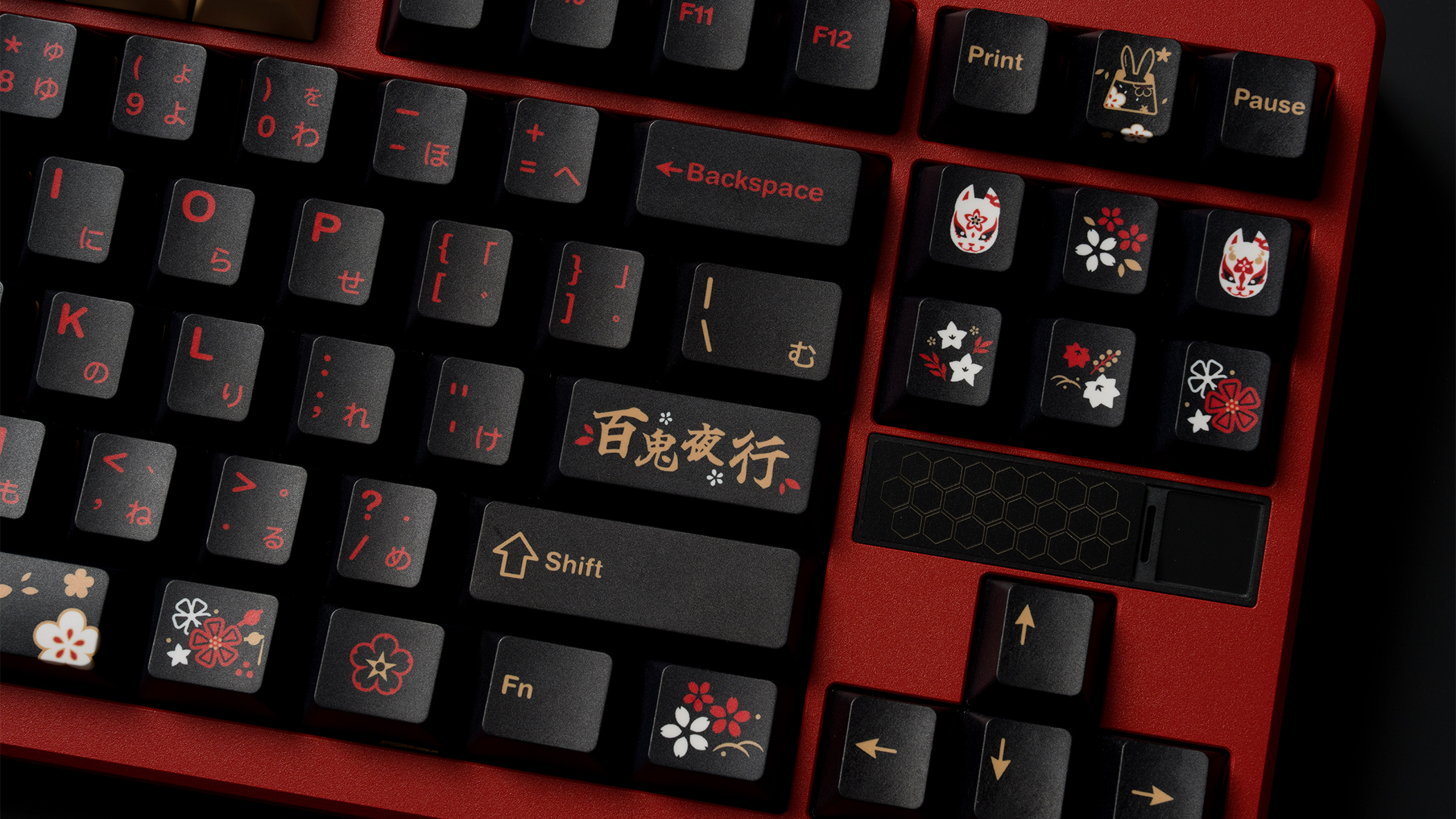 TUTKEYS AC Red Fox Keycaps