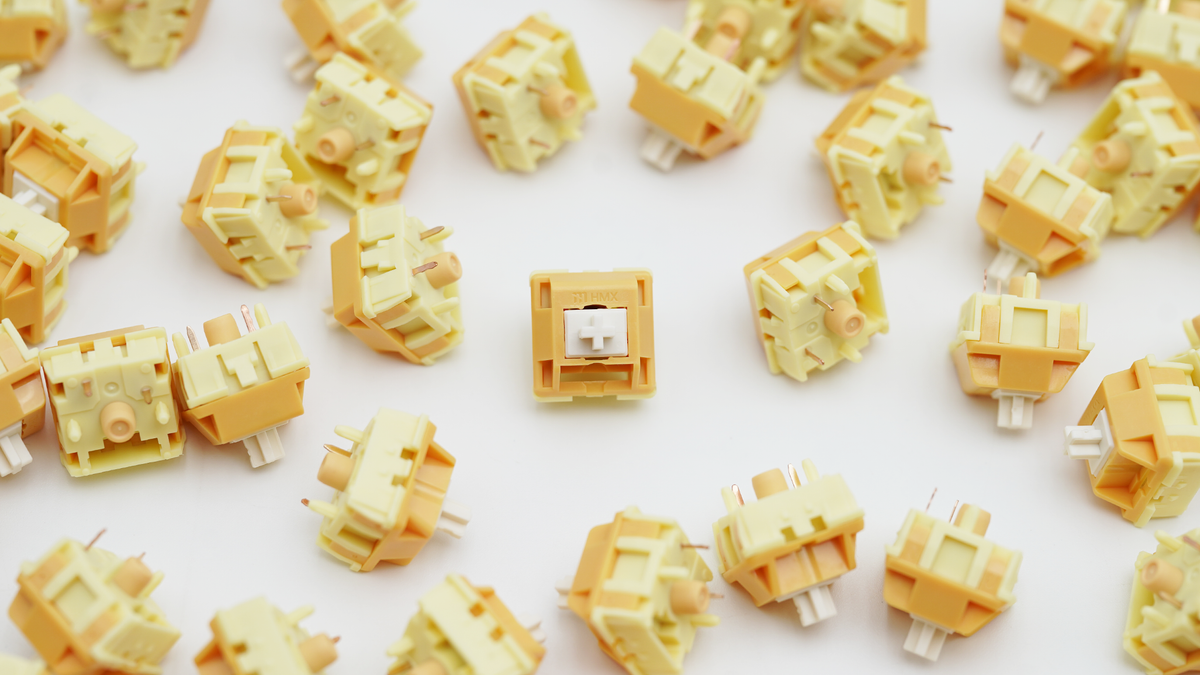 HMX Creamy Yolk Linear Switches (10PCS)