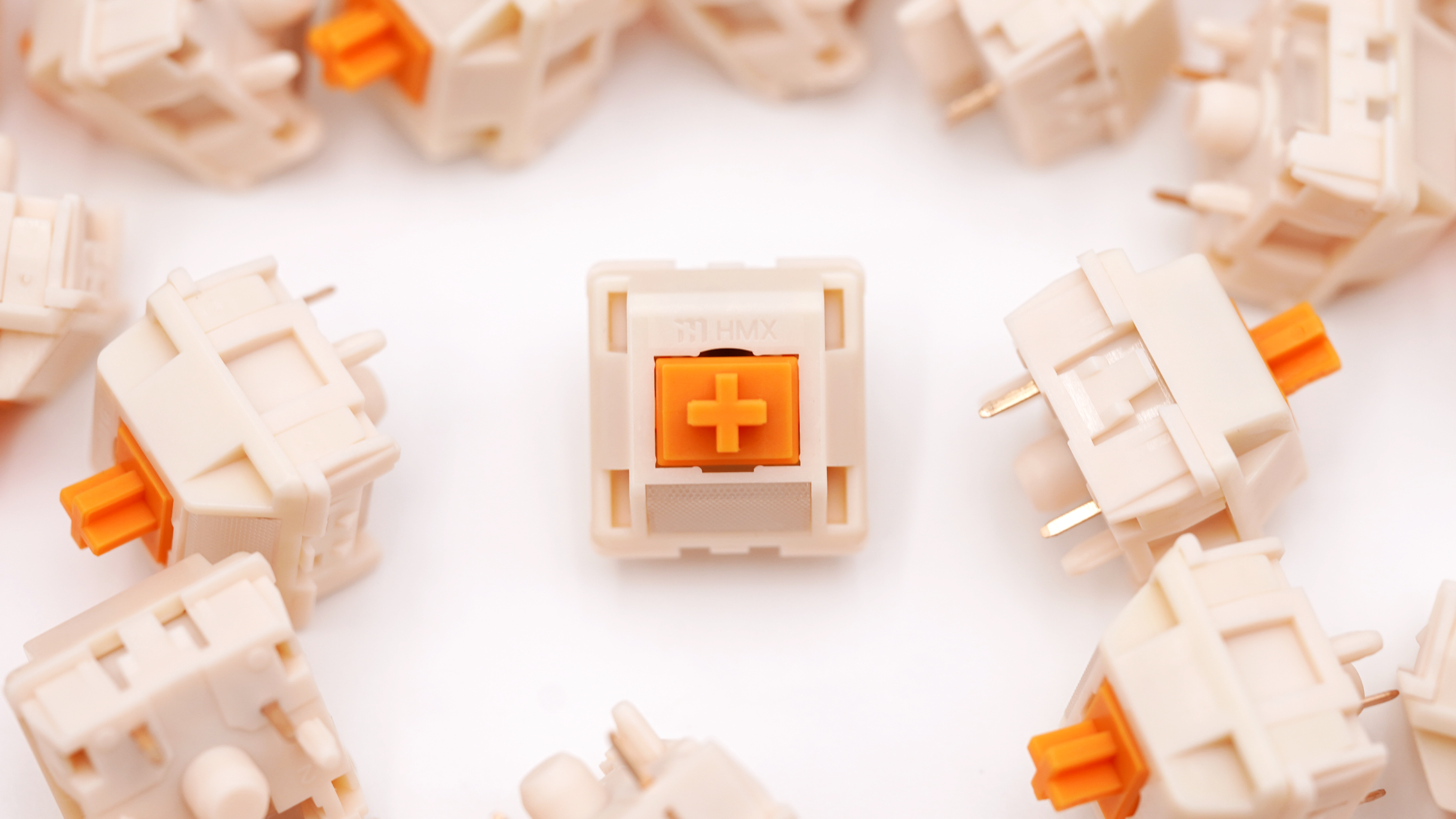 HMX Citrus Silver V2 Linear Switches