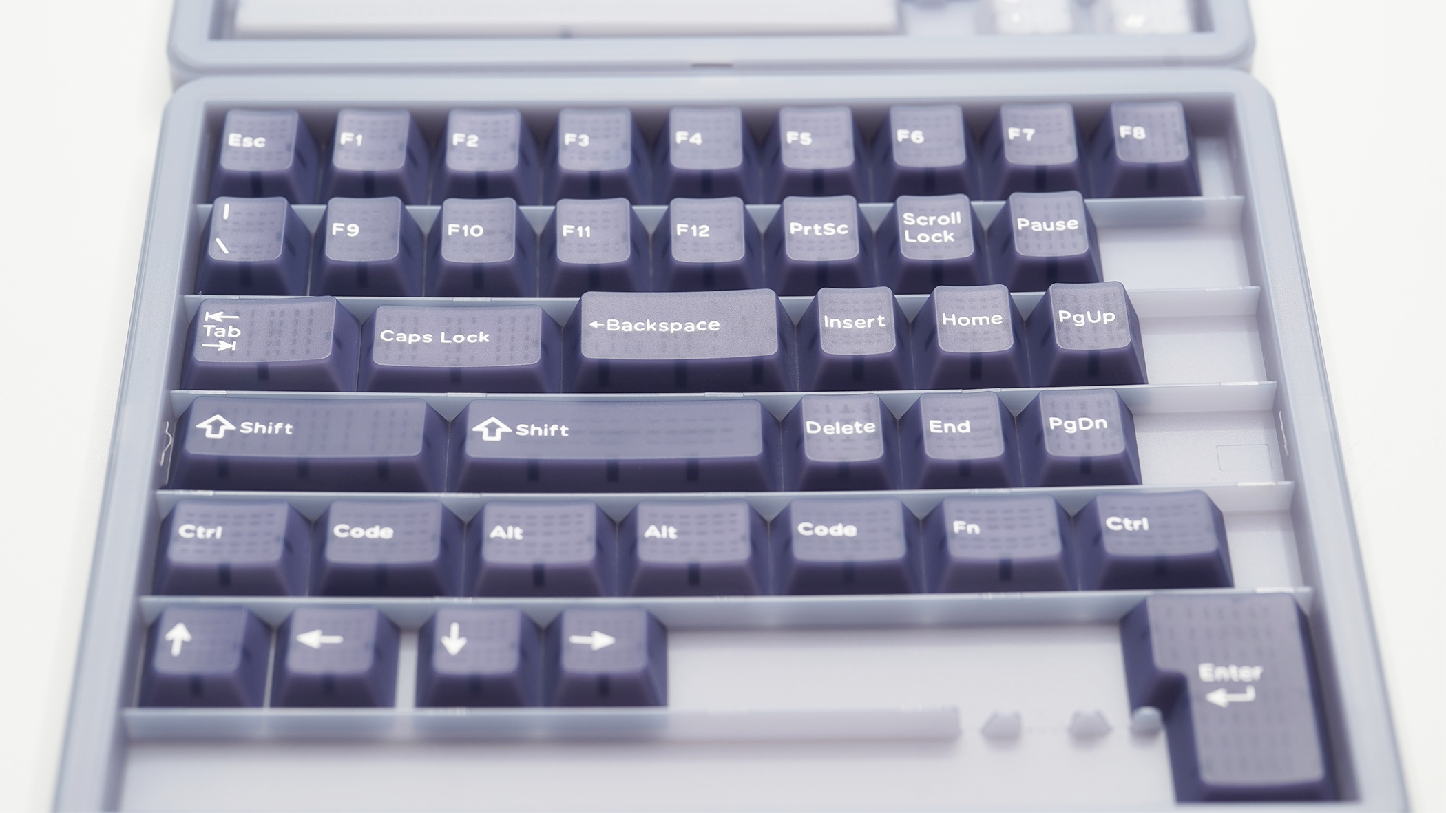Domikey HUSH Deep Sea Backlit Translucent Keycaps