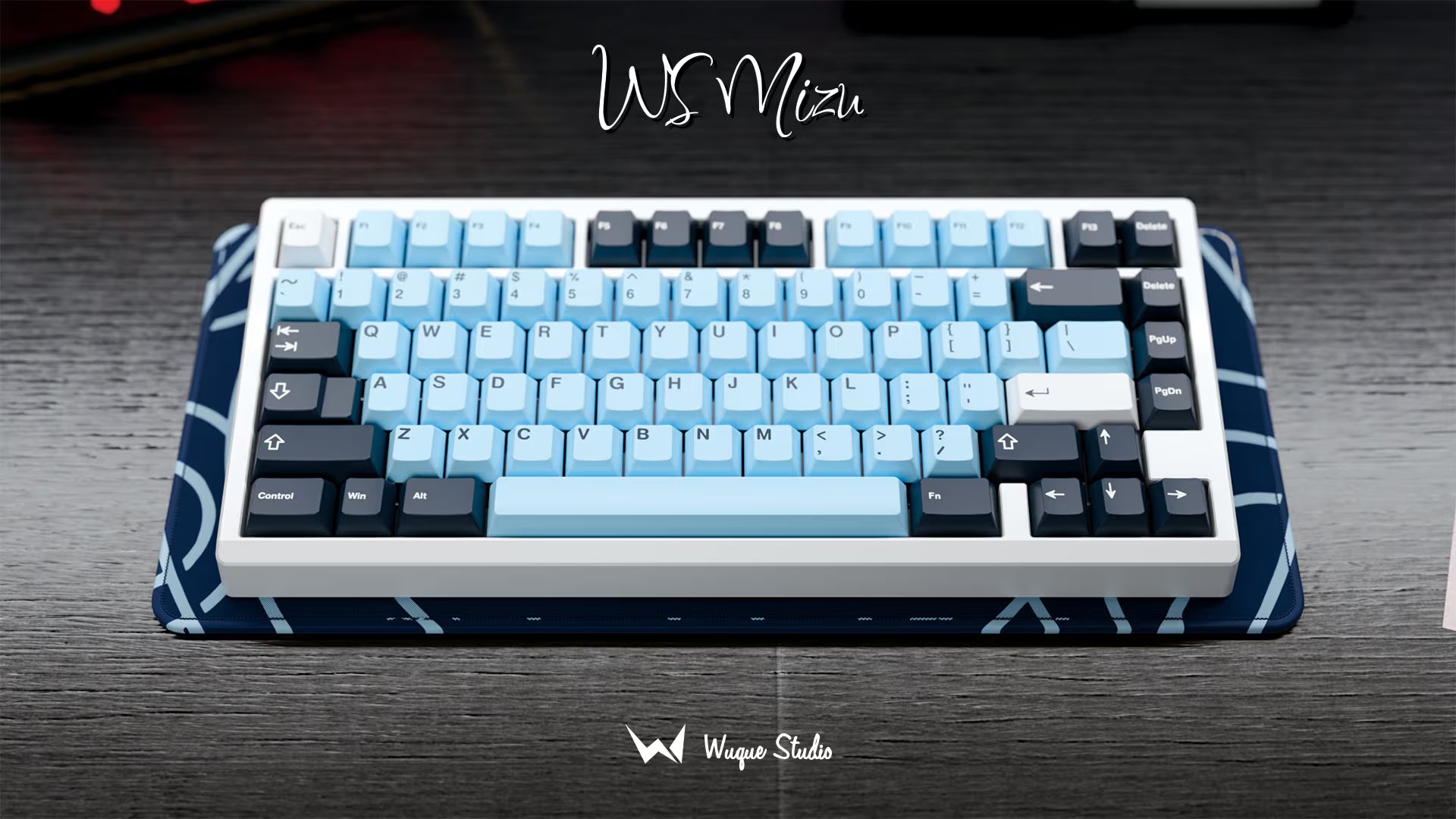 WS Mizu Keycaps Doubleshot PBT Cherry Profile