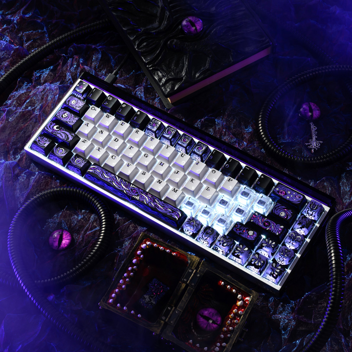 XVX Pandora Cherry Profile PBT+PC 133-Key Keycap Set
