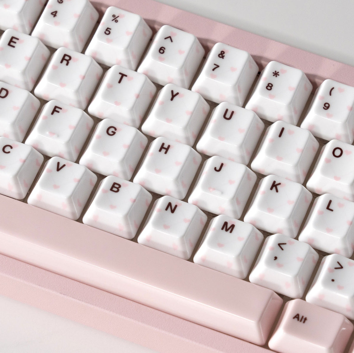 XVX Tea Time Ceramic Cherry Profile 120-Key Full Keycap Set