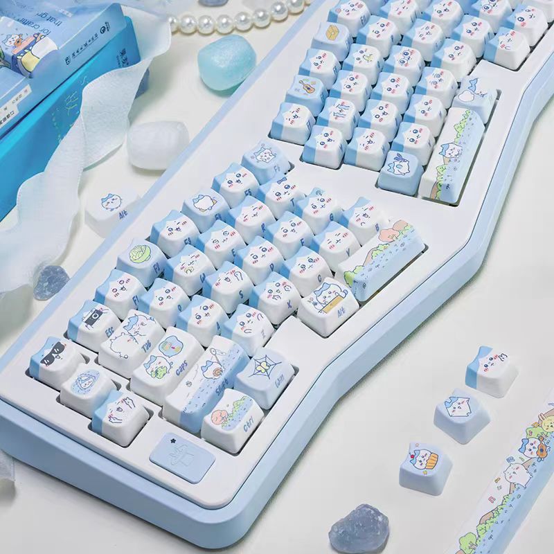 Xiaoba Chiikawa MOA Profile PBT Keycap Set