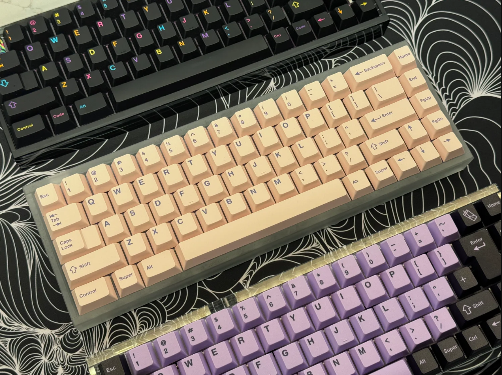 Baldr65 Glass 65% Hotswap Keyboard Kit