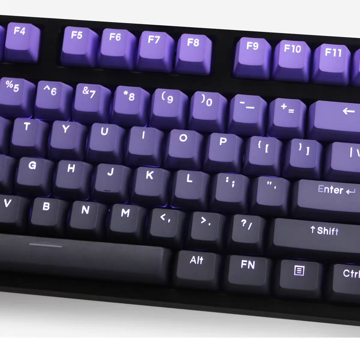 JKDK Purple Phantasy OEM PBT Keycap Set