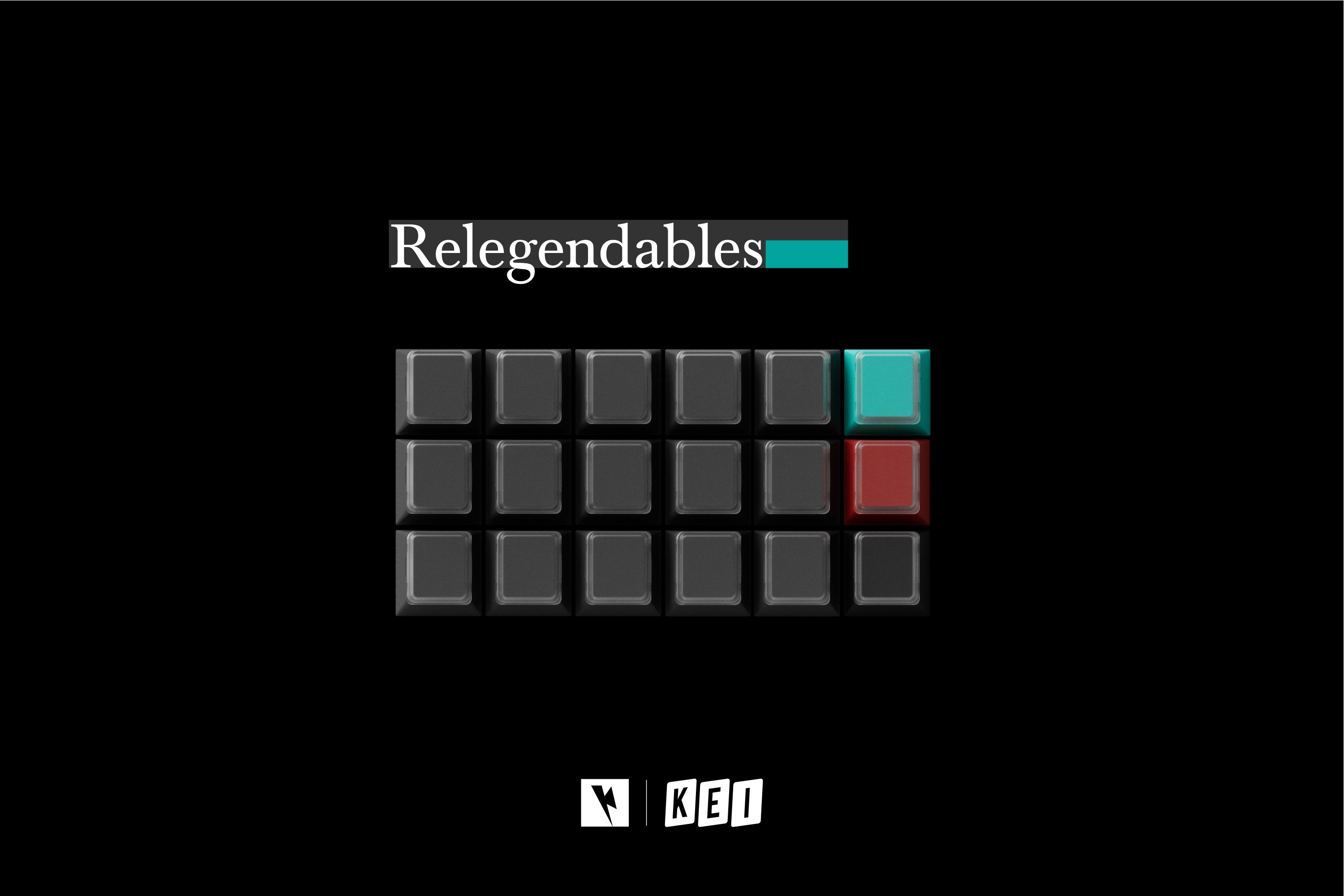 Keykobo Dolch ABS Double-shot Keycap Set