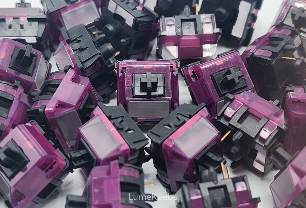 Durock Black Lotus Linear Switches