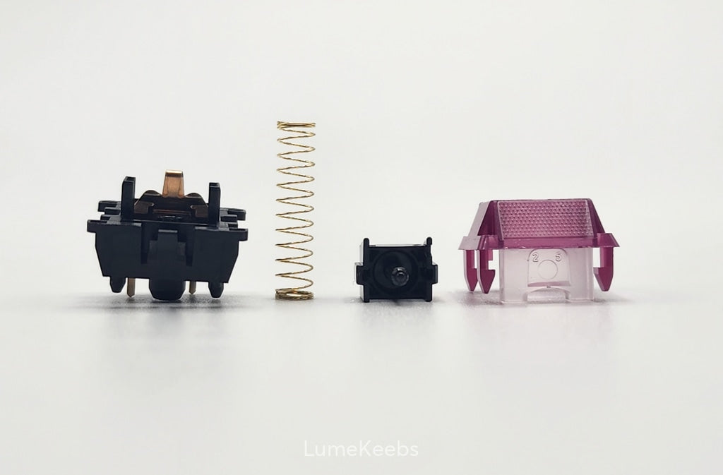 Durock Black Lotus Linear Switches