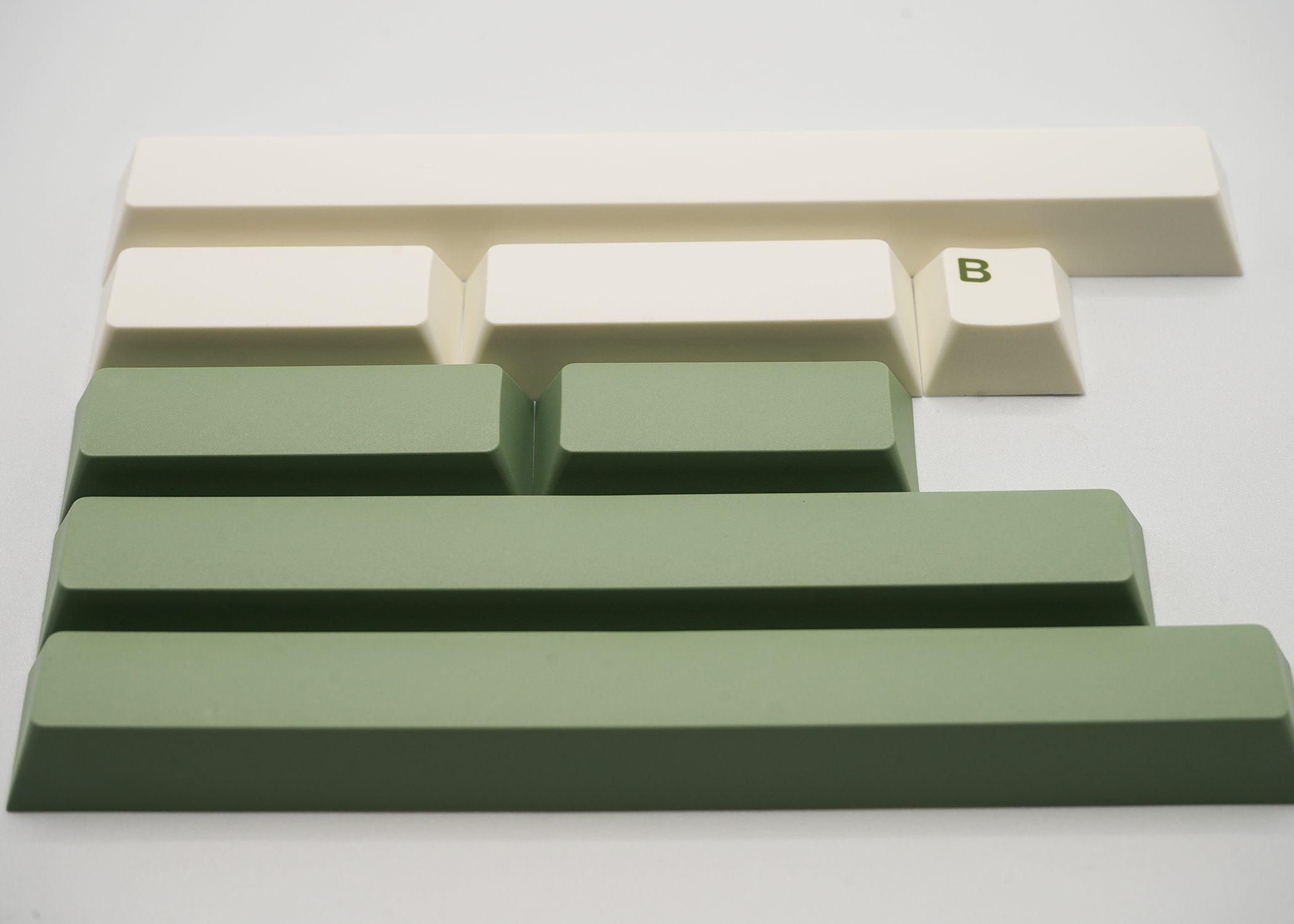 JKDK Bamboo Forest Keycaps Cherry Profile PBT Dye