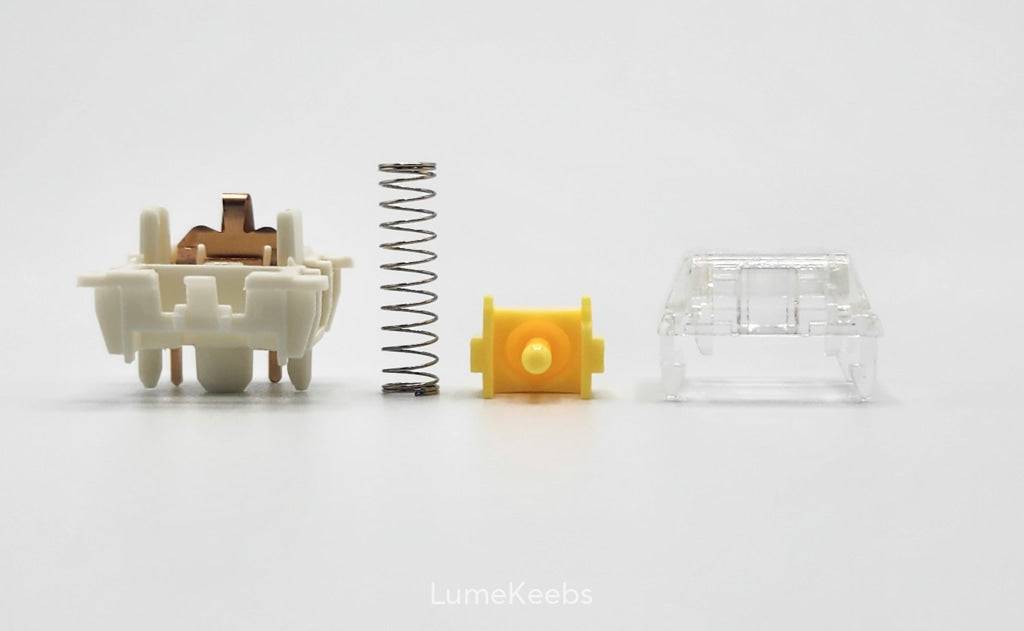 Gateron G Pro 3.0 Yellow Linear Switches