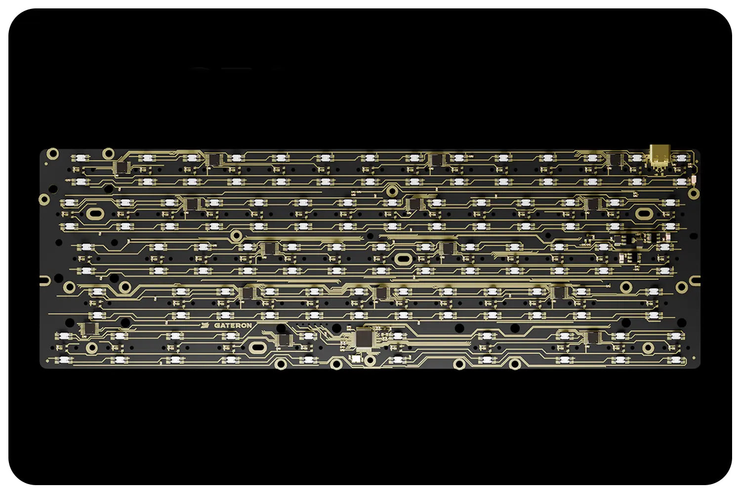 Gateron GT60 Ultra HE Magnetic Keyboard PCB