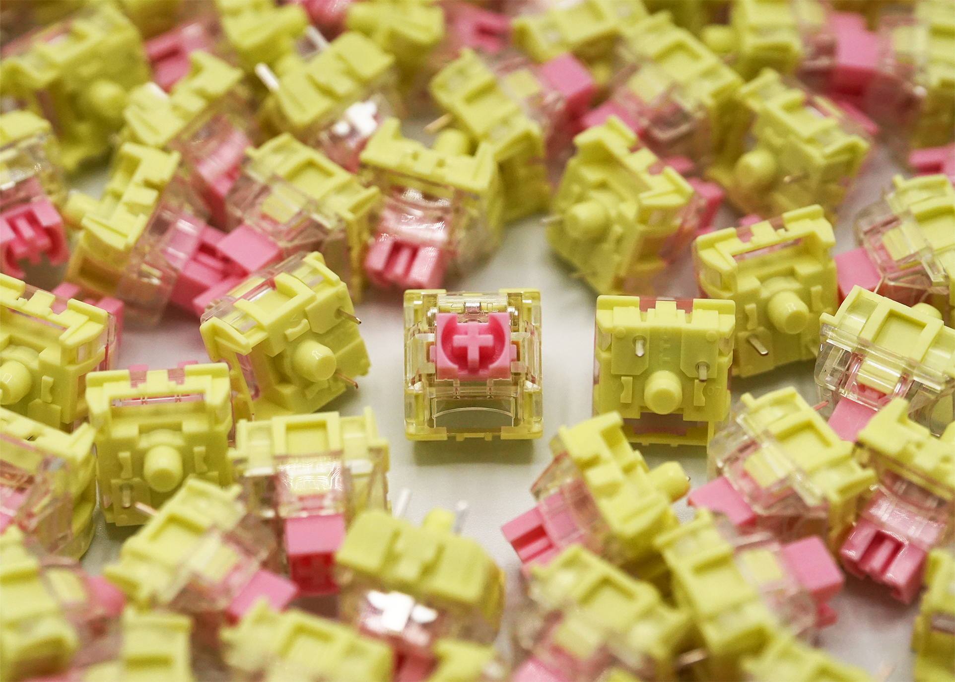 TTC Gold Pink V2 Linear Switches