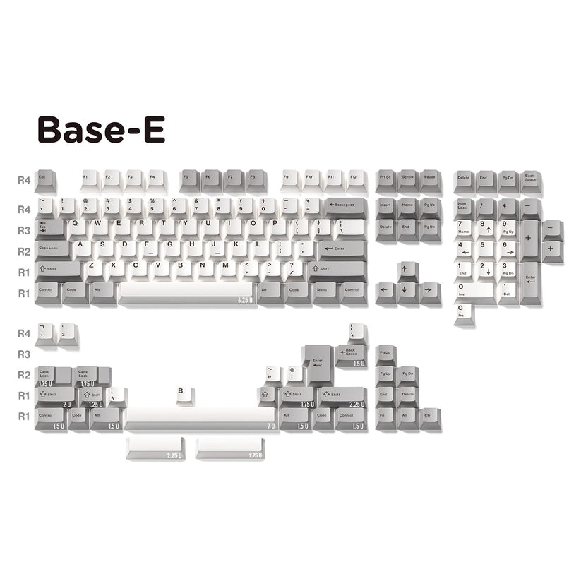 JKDK Piano Keycap Set Cherry Profile PBT Dye-Subbed