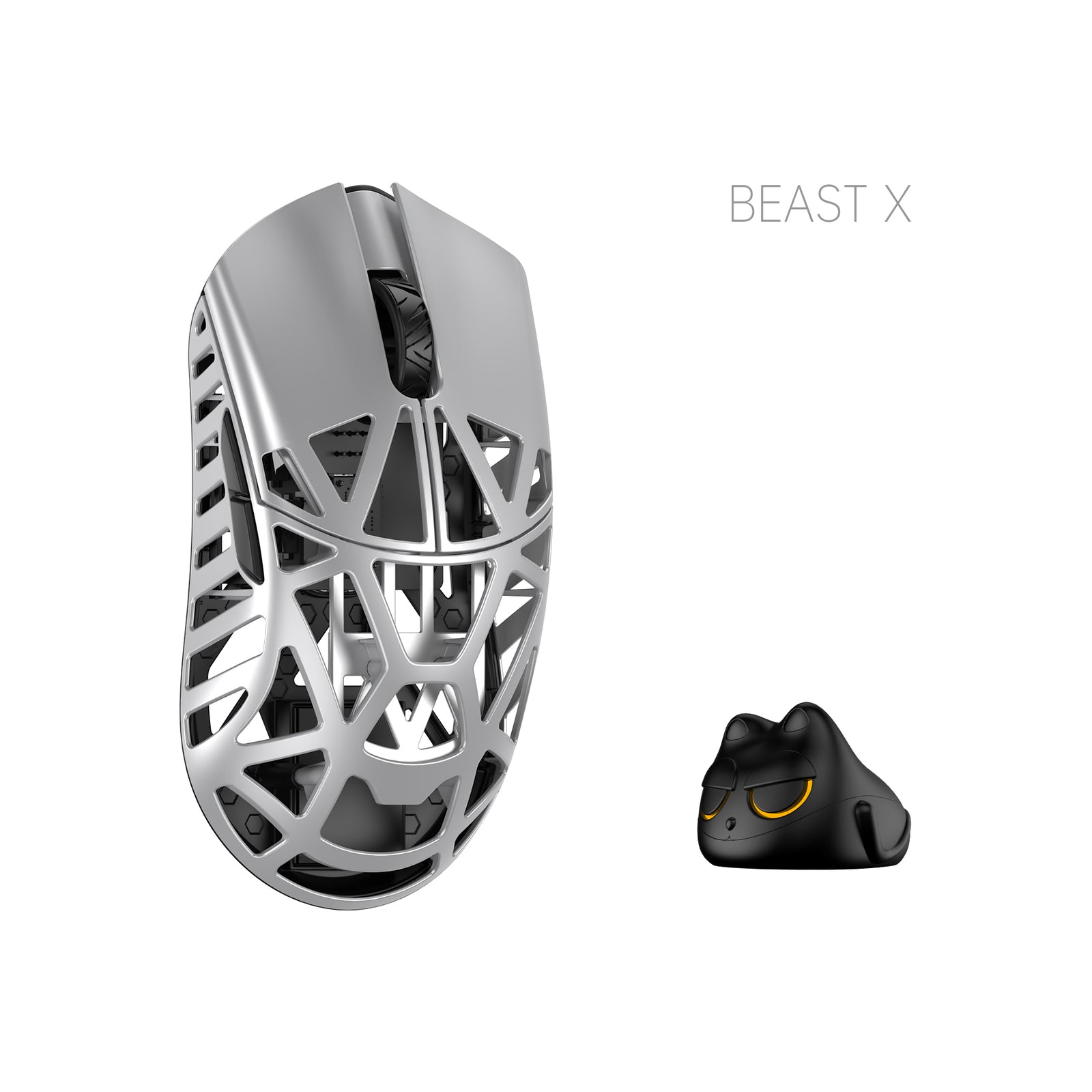 WLMOUSE Beast X Pro Magnesium Gaming Mouse Side Slits