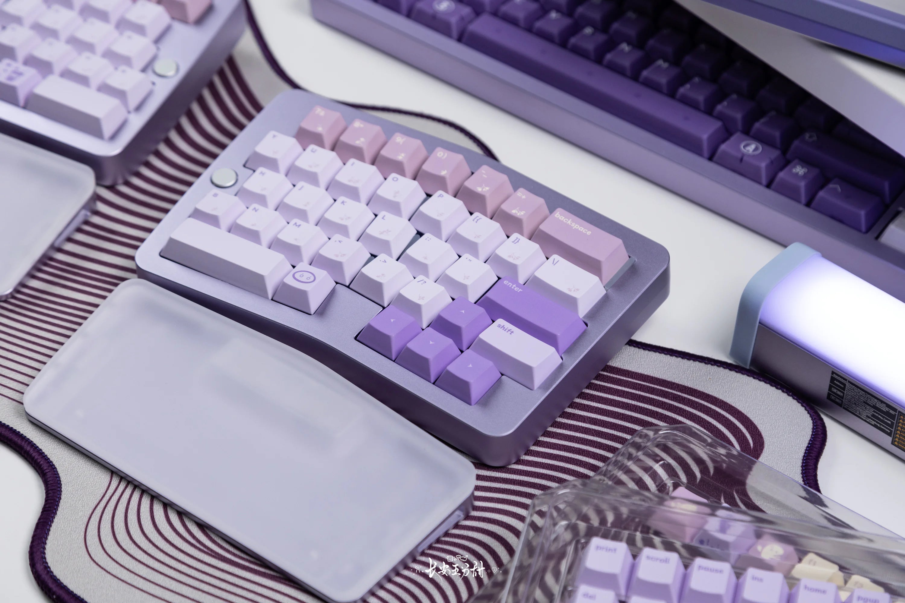 Qwertykeys QK Taro balls Keycap Set – Cherry Profile PBT Dye-Sub Keycaps