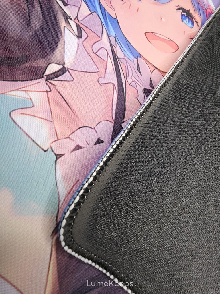Re Zero Rem Deskmat