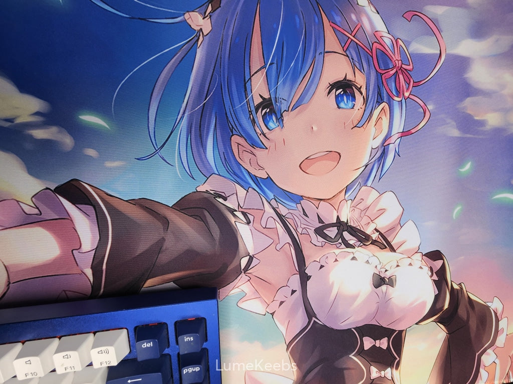 Re Zero Rem Deskmat